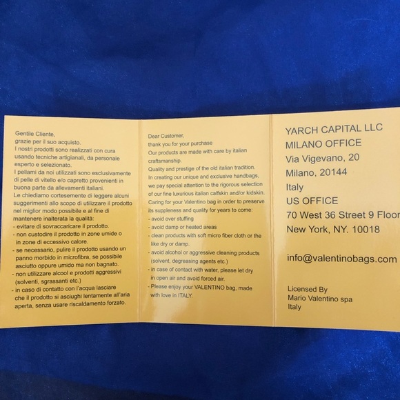 Valentino black, leather, brand new handbag - Picture 7 of 9